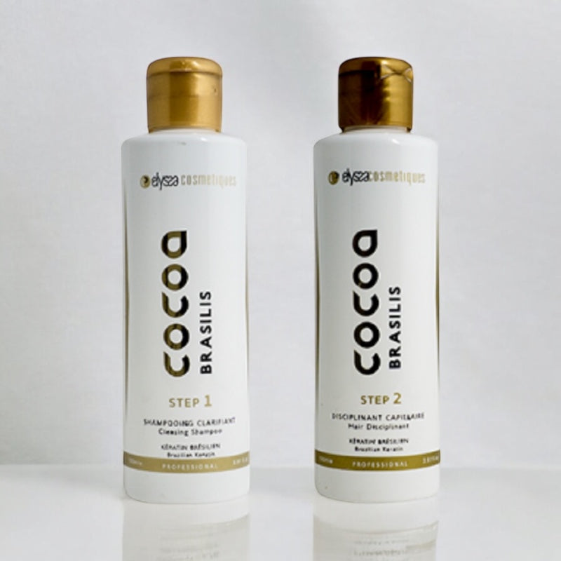 Lissage brésilien Cocoa Brasilis – Sans Formol – Kit – Elyssa