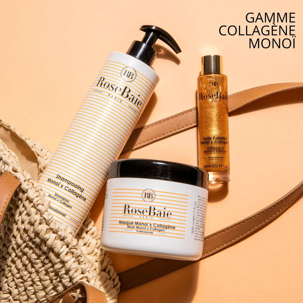 Soins cheveux TRIO MONOÏ X COLLAGENE