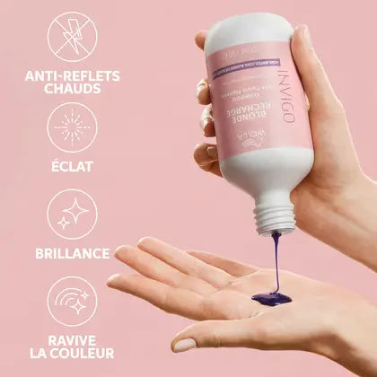 Shampoing Raviveur de Couleur Pour les blonds froids