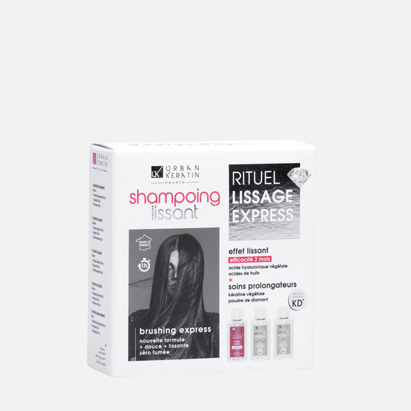 SHAMPOING LISSANT RITUEL LISSAGE EXPRESS 50 ML Urbain Keratin Made in France lissage français