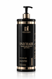 IND'HAIR Donna Indiana Professional — Lissage Indien Populaire Exclusif Étape 1 | 1L Nouvelle Formule Clean
