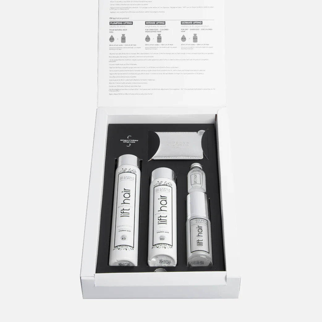 COFFRET RITUEL LIFT HAIR EFFET MIROIR SOIN lifting URBAINE KERATIN