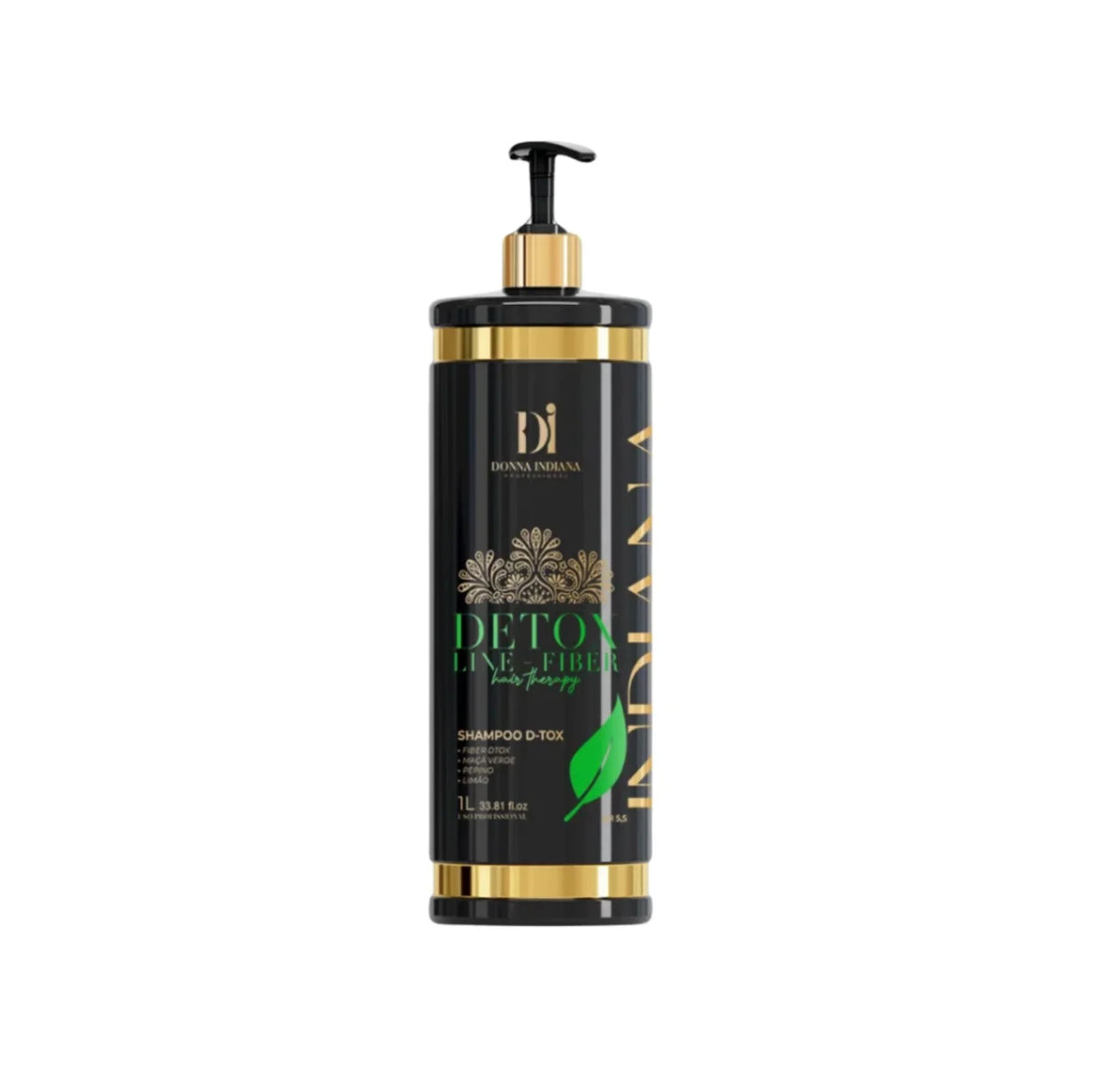 IND'HAIR Donna Indiana Professional — Lissage Indien Populaire Exclusif Étape 1 | 1L Nouvelle Formule Clean