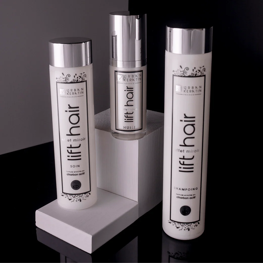 Coffret Rituel Lift Hair Effet Miroir – Urban Keratin | Lifting capillaire & brillance intense