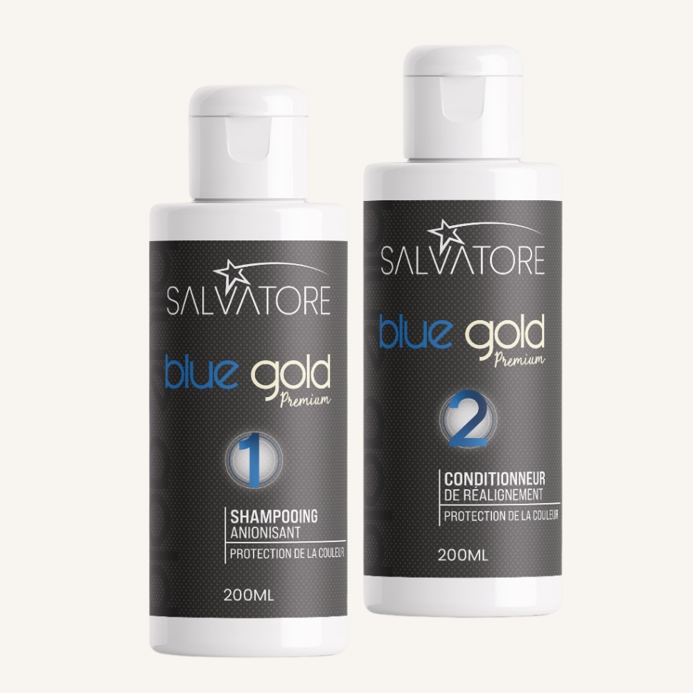 Kit Lissage Tanin salvatore Blue Gold Premium taninopmasthie