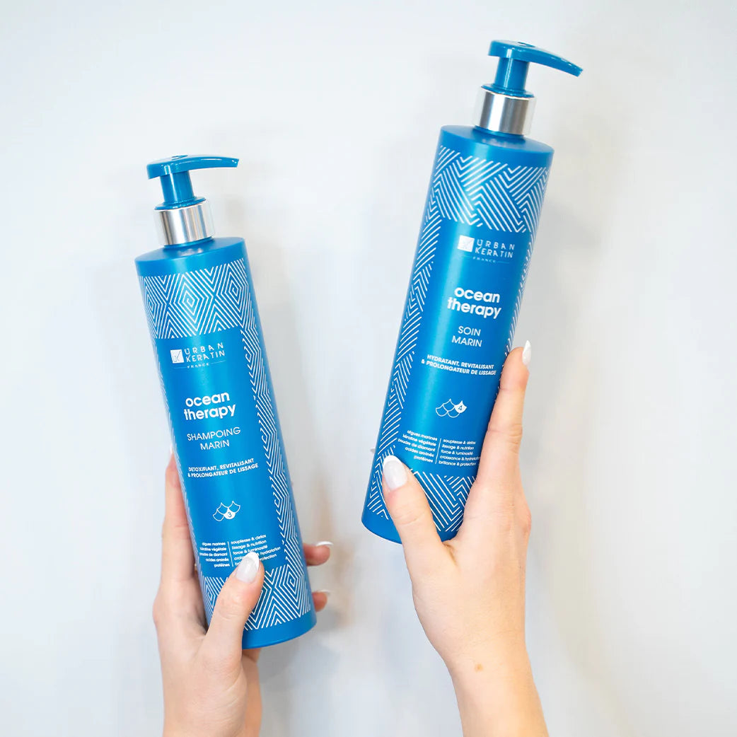 SHAMPOING  Pour cheveux abîmés MARIN OCEAN THERAPY, 400ML Urbain Keratin