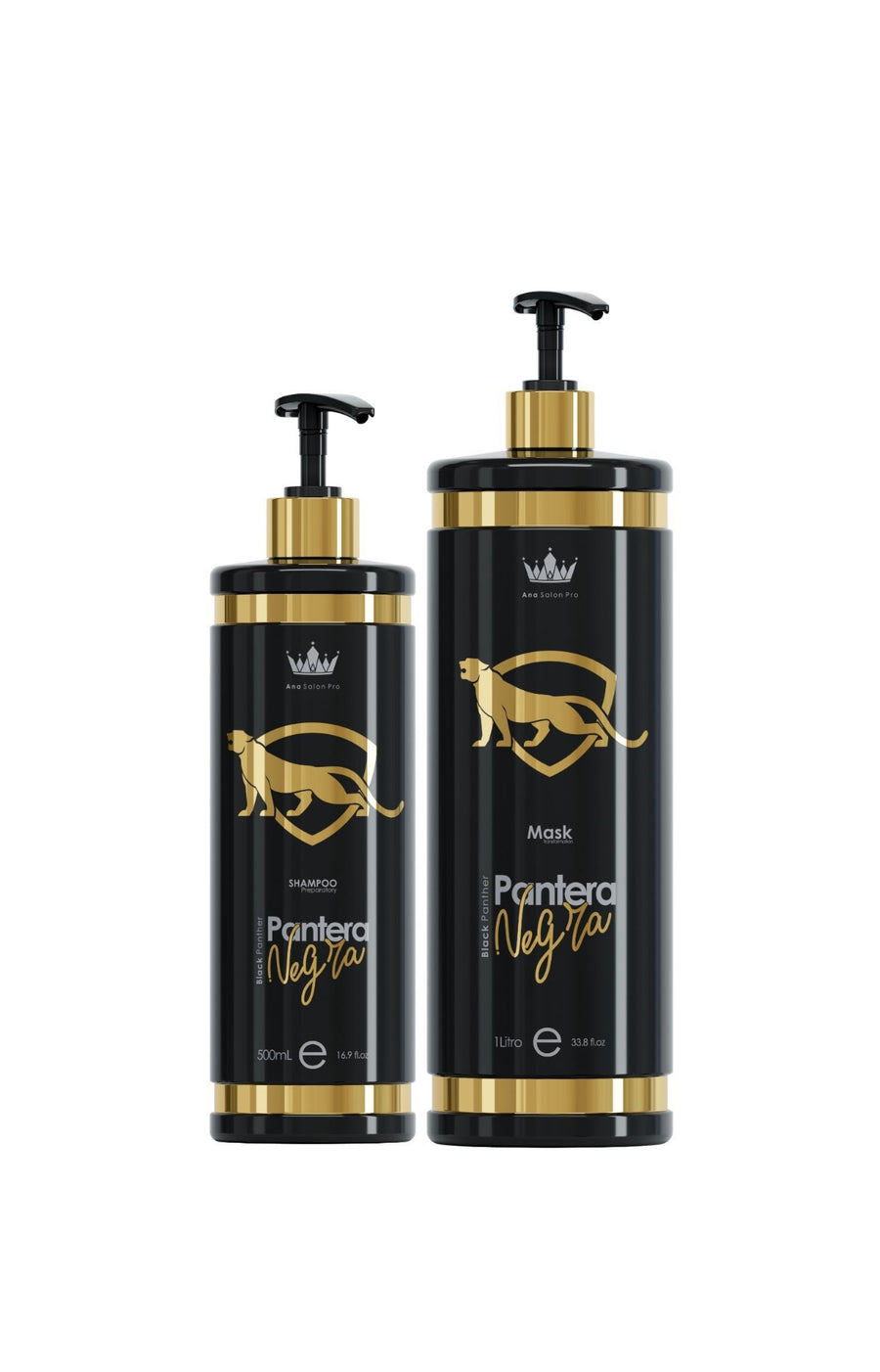 Black Panther Gold lissage brésilien - soin extreme Black Panther ana paula