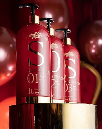 SOS-PRO Ana Paula – Für sofort elastisches Haar (3 Produkte)