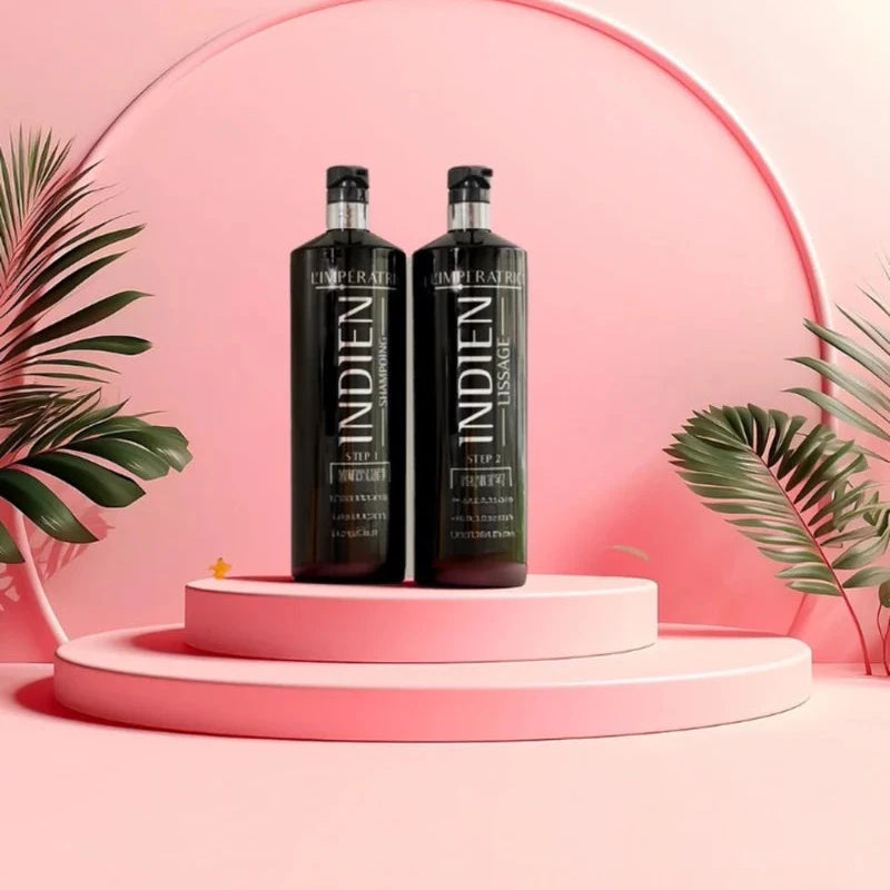 Indische Haarglättungssets Empress, 2 Produkte L