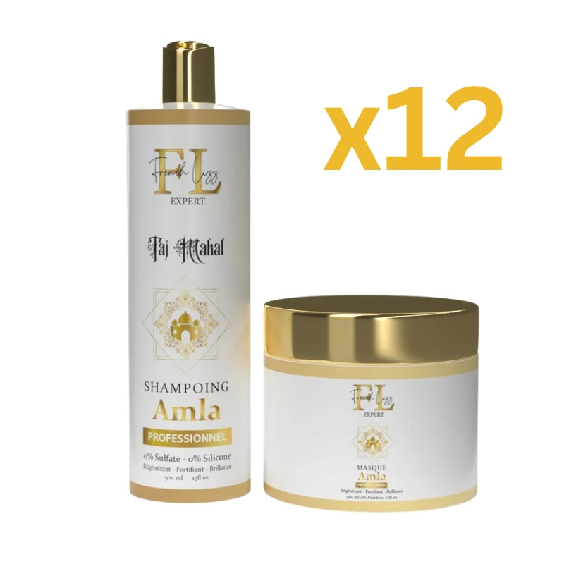 Lot Pour Pro Kit Sans Sulfate French Lizz Amla Lissage Expert