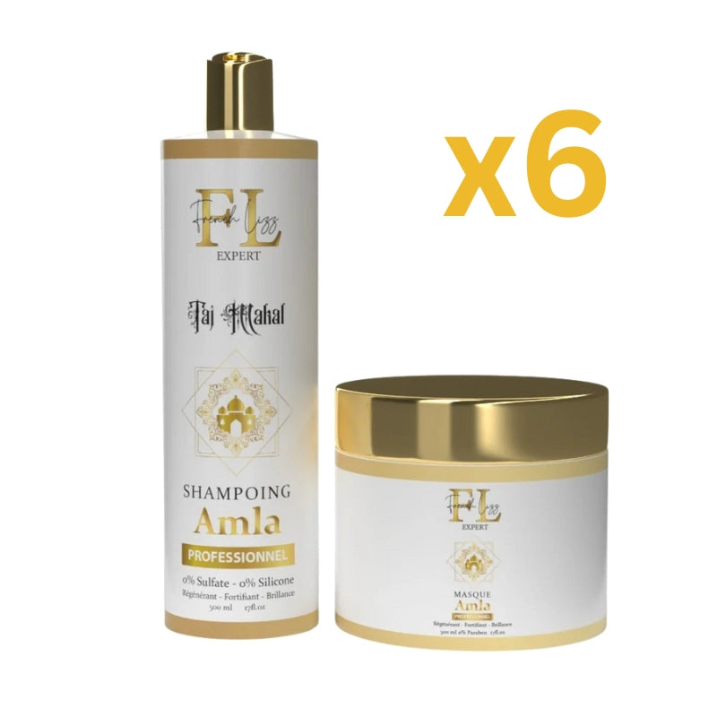 Lot Pour Pro Kit Sans Sulfate French Lizz Amla Lissage Expert
