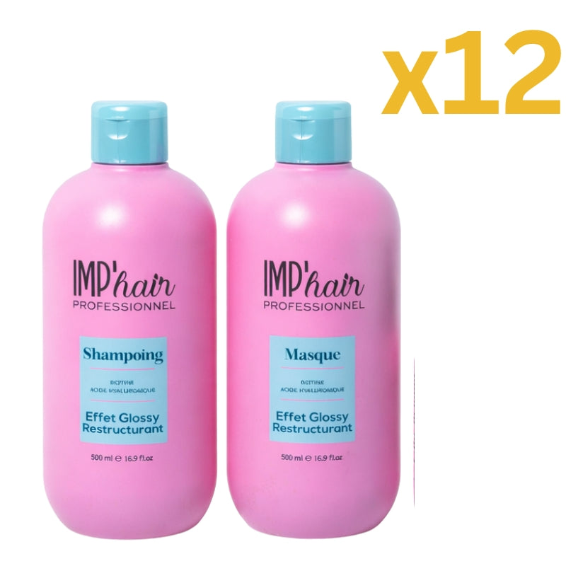 Lot Pour Pro Kit Sans Sulfate IMP'HAIR Biotine Lissage Expert