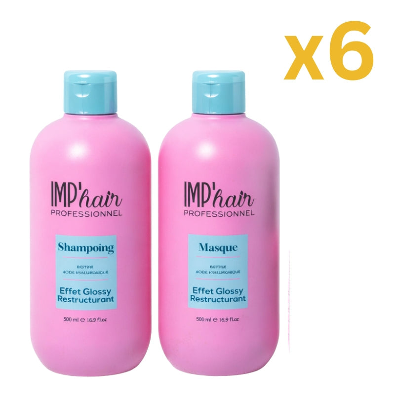Lot Pour Pro Kit Sans Sulfate IMP'HAIR Biotine Lissage Expert