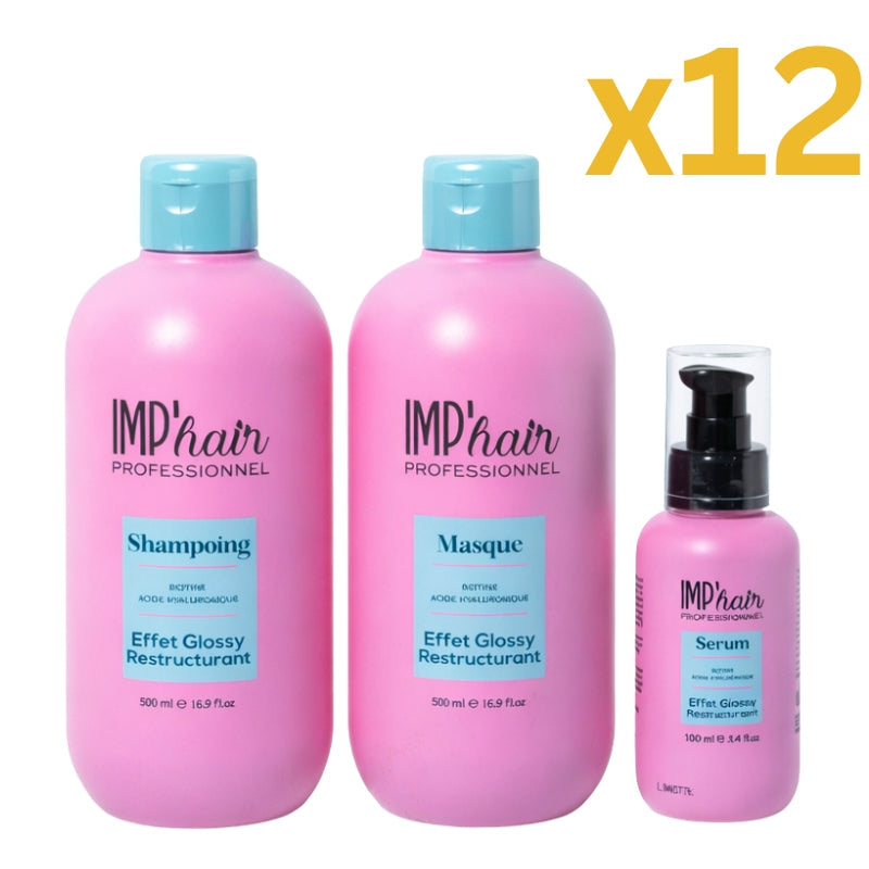 Lot Pour Pro Kit Sans Sulfate IMP'HAIR Biotine Lissage Expert