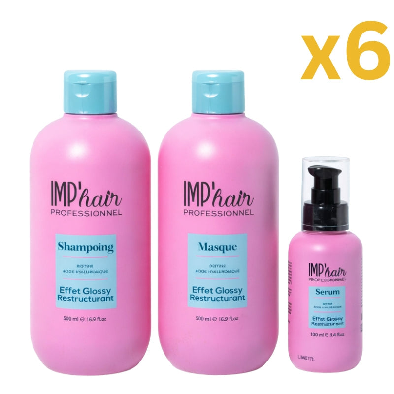 Lot Pour Pro Kit Sans Sulfate IMP'HAIR Biotine Lissage Expert