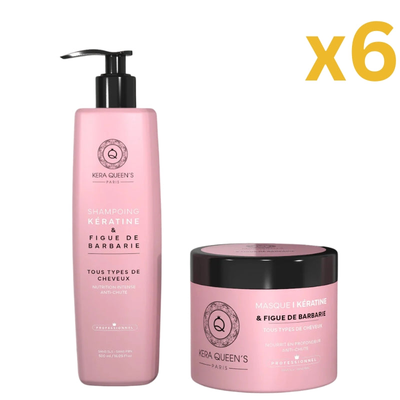 Lot Pour Pro Kit Sans Sulfate Kera Queen's Rituel Figue De Barbarie Lissage Expert