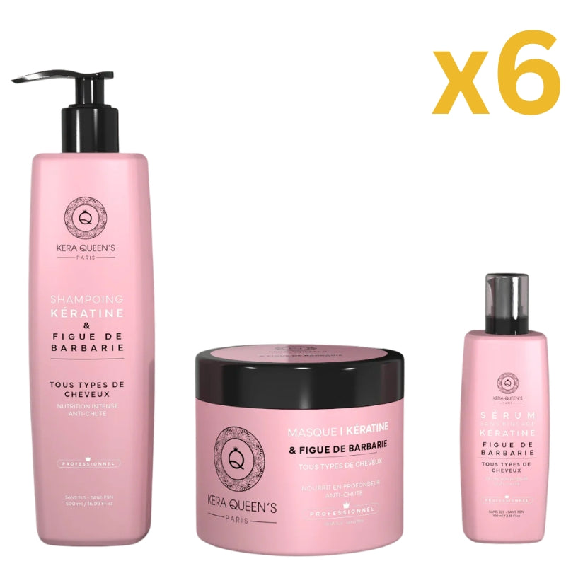 Lot Pour Pro Kit Sans Sulfate Kera Queen's Rituel Figue De Barbarie Lissage Expert