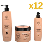 Lot Pour Pro Kit Sans Sulfate Kera Queen's Rituel Macadamia Lissage Expert