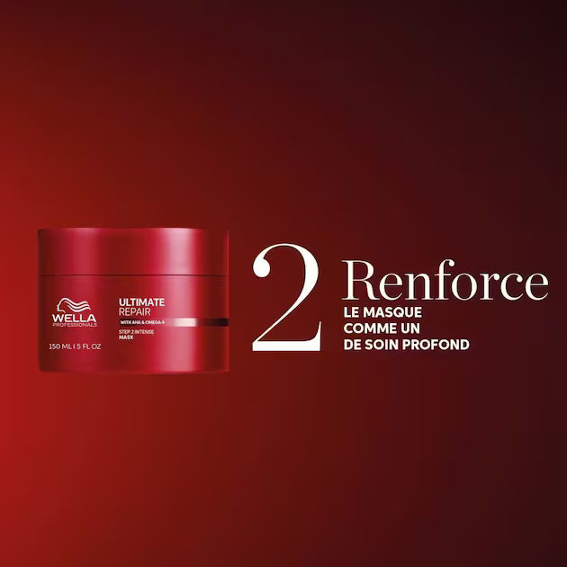Wella Ultimate Repair Masque – Soin Réparateur AHA Oméga-9 | Keraliss