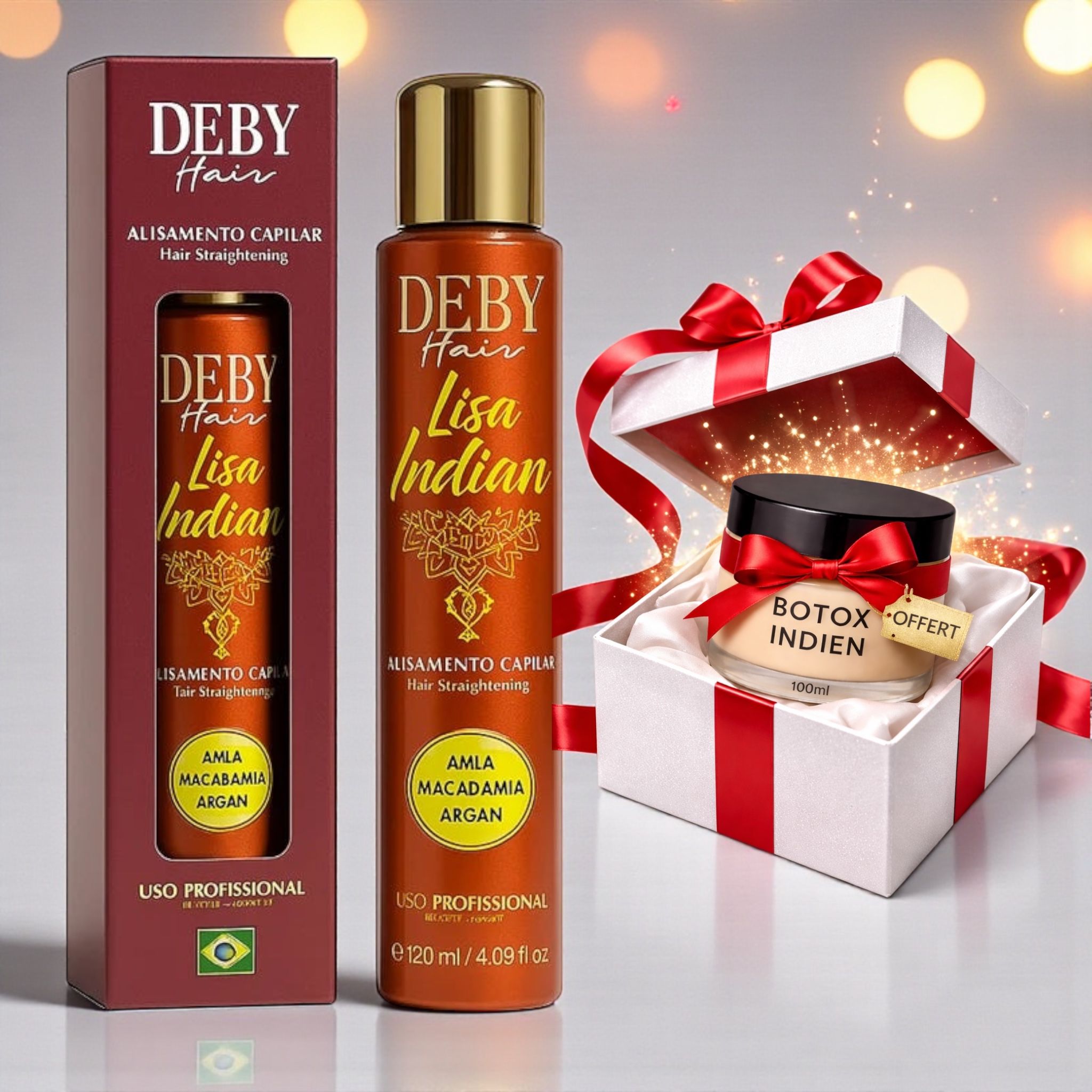 Lissage Indien Deby Hair Lisa Indian 120 ml – Offre Spéciale Soldes 2026
