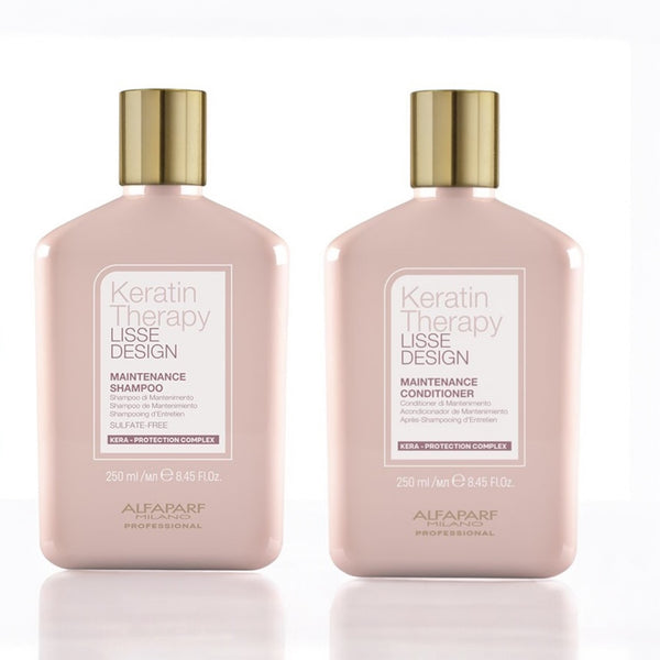 Duo d’Entretien Sans Sulfate – Keratin Therapy Lisse Design Alfaparf