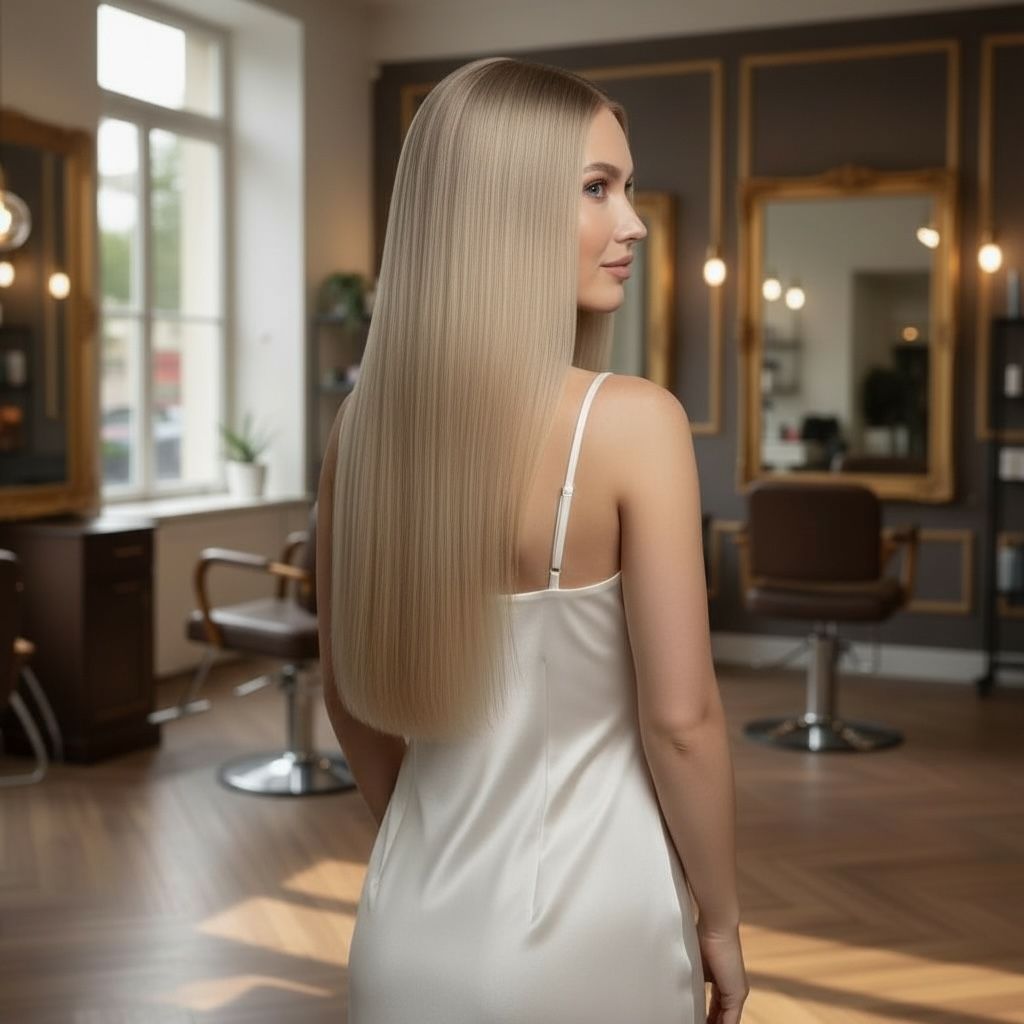 Bright Coffee Secrets – Lissage Réparateur pour Cheveux Abîmés 1L