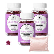 Lashilé Good Night Cure Sommeil 3 mois - gummies mélatonine