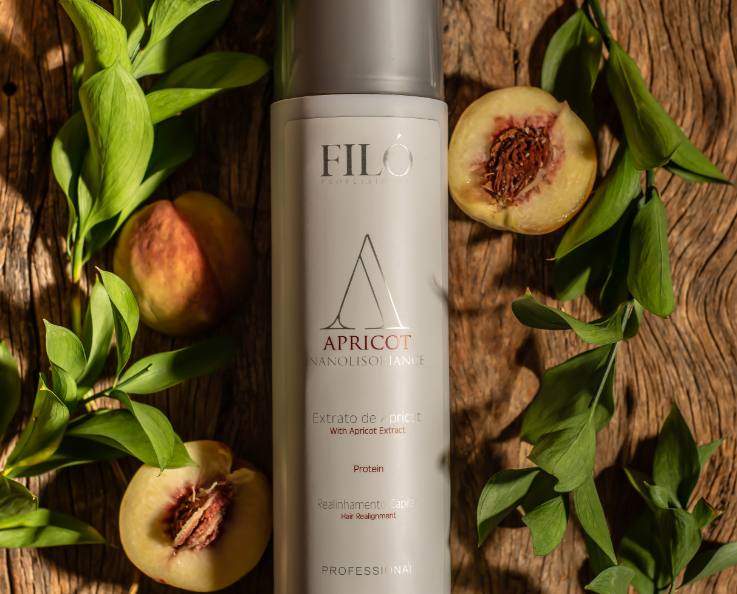 Lissage Brésilien Apricot Filó Nanolisoriance 1L – Réducteur de Volume & Hydratation