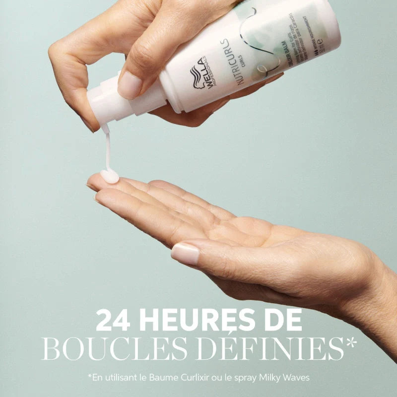 Baume Définition Cheveux Bouclés Curlixir Nutricurls Wella 4