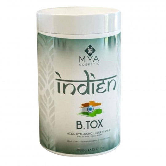 Btx indien lissant - Mya 1 kg huile indienne - sans formol