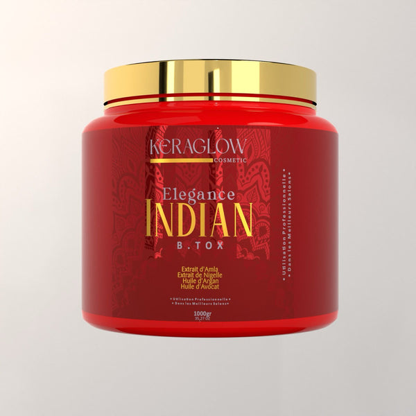 BTX Indien KeraGlow - Le Secret Ayurvédique pour des Cheveux Revitalisés et Éclatants !