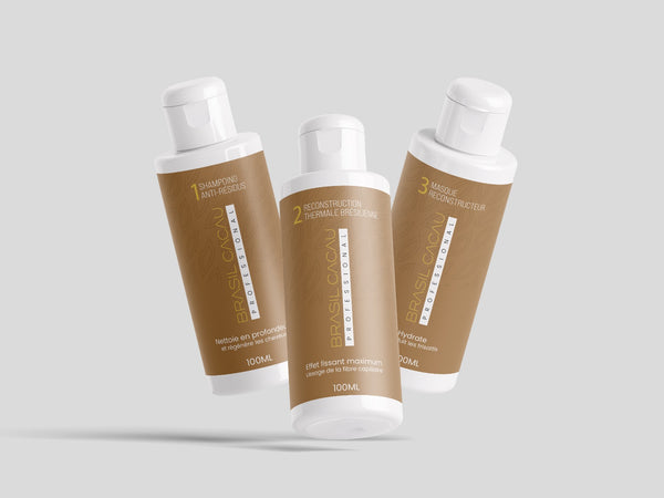 Kit Brasil Cacau CADIVEU THERMAL 3X100ml