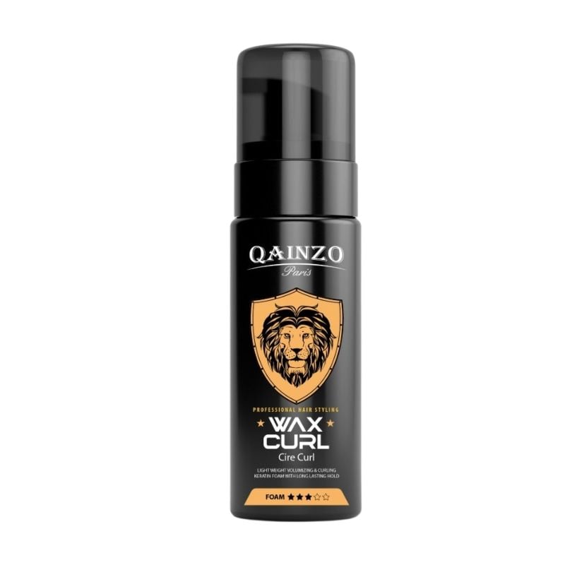 Qainzo Paris Cire Cheveux Bouclés Wax Curl 150ml Homme