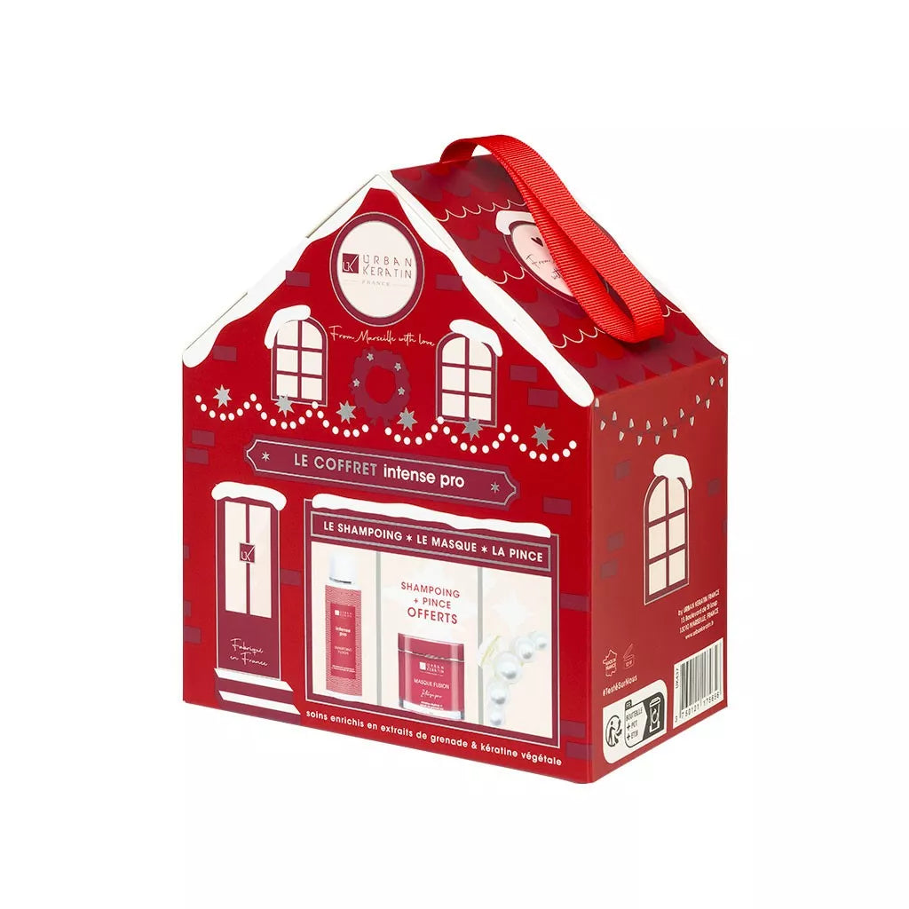 LE COFFRET NOEL INTENSE PRO shampoing - masque - pince offerte