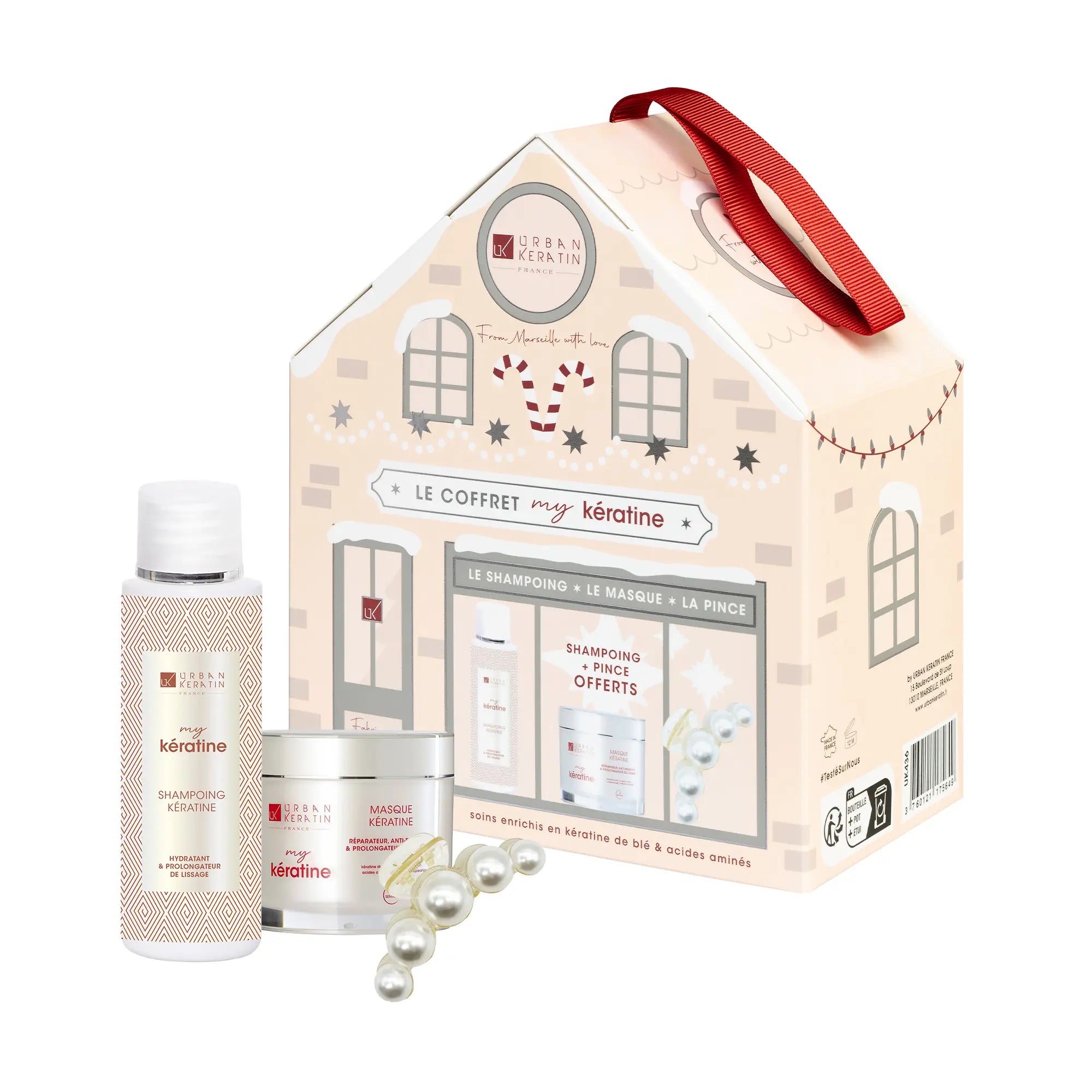 Coffret Noël soin intense My kératine pour cheveux abîmés / 300ml