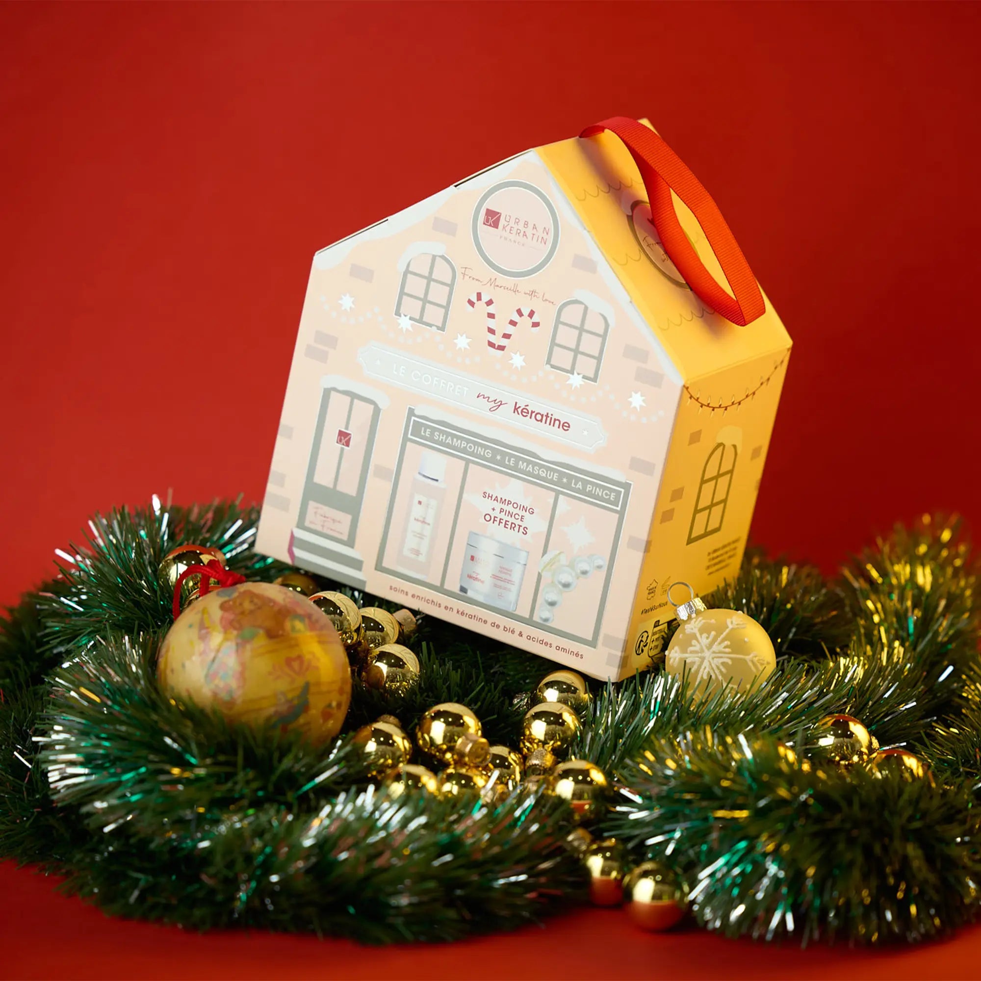 Coffret Noël soin intense My kératine pour cheveux abîmés / 300ml