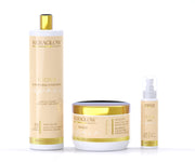 Entretien lissage Gamme complète Hydra Repair - Shampoing, masque, et sérum - sans SUlfate