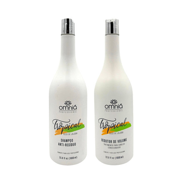 Kit Lissage Brésilien Tropical Omniá Professional – 2 × 1 L