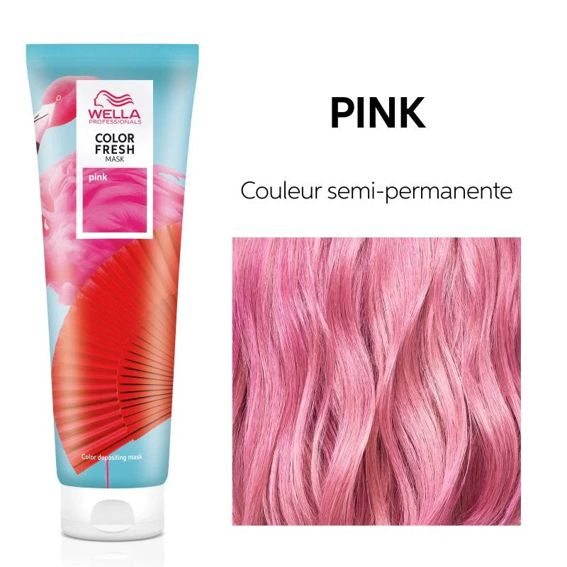 Masque Colorant Wella Color Fresh Mask Pink