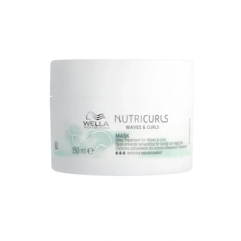 Masque Profond Anti-Frisottis Boucles Ondulations Nutricurls Wella 150ml
