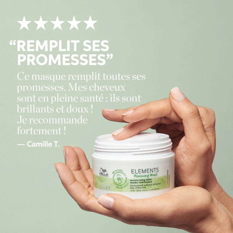 Masque Régénérant Renewing Elements Wella 7