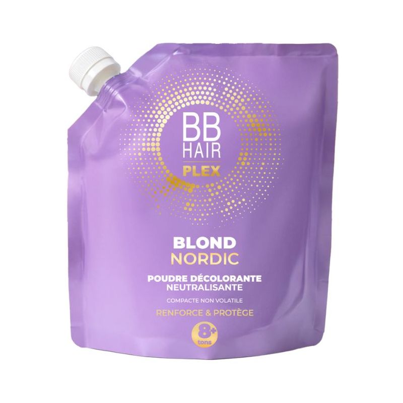 Poudre décolorante 8 tons Blond Nordic BBHair Generik 500g