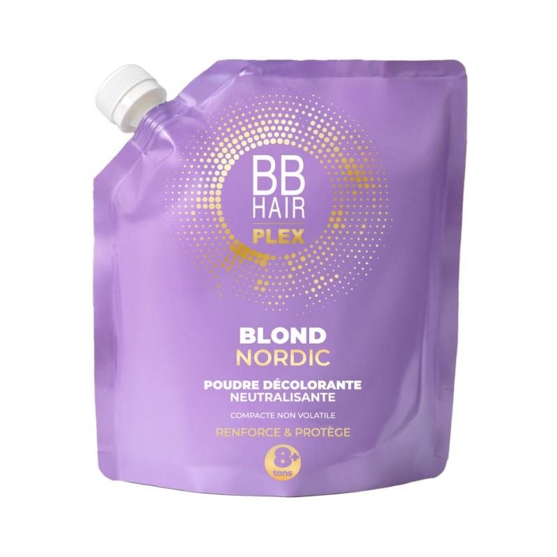Poudre décolorante 8 tons Blond Nordic BBHair Generik 500g