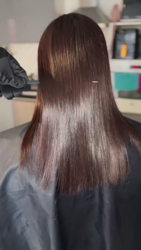 Charger la vidéo : FRENCH'S GOLD | Lissage Kératine sans Formol 1000 ml