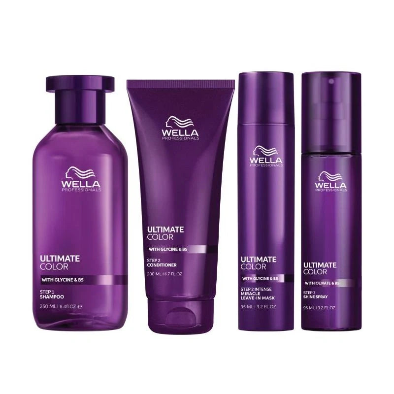 Routine Complète Ultimate Color Wella Professionals – Cheveux Colorés ...