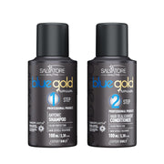 Tannin-Glättungs-Set 100 ml Original Salvador Blue Gold + Gratisgeschenk 