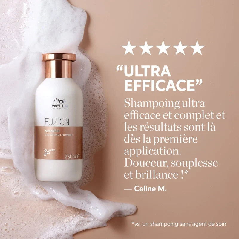 Shampooing Réparateur Cheveux Abîmés Fusion Wella Professionals | Keraliss Lissage