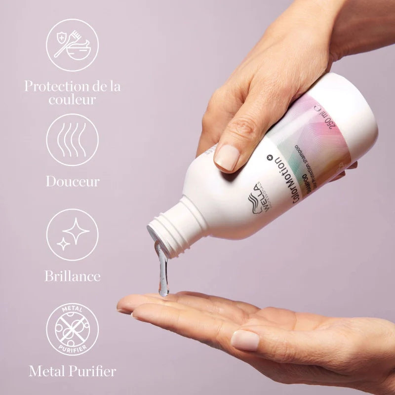 Shampooing Cheveux Colorés & Abîmés Color Motion Wella 3