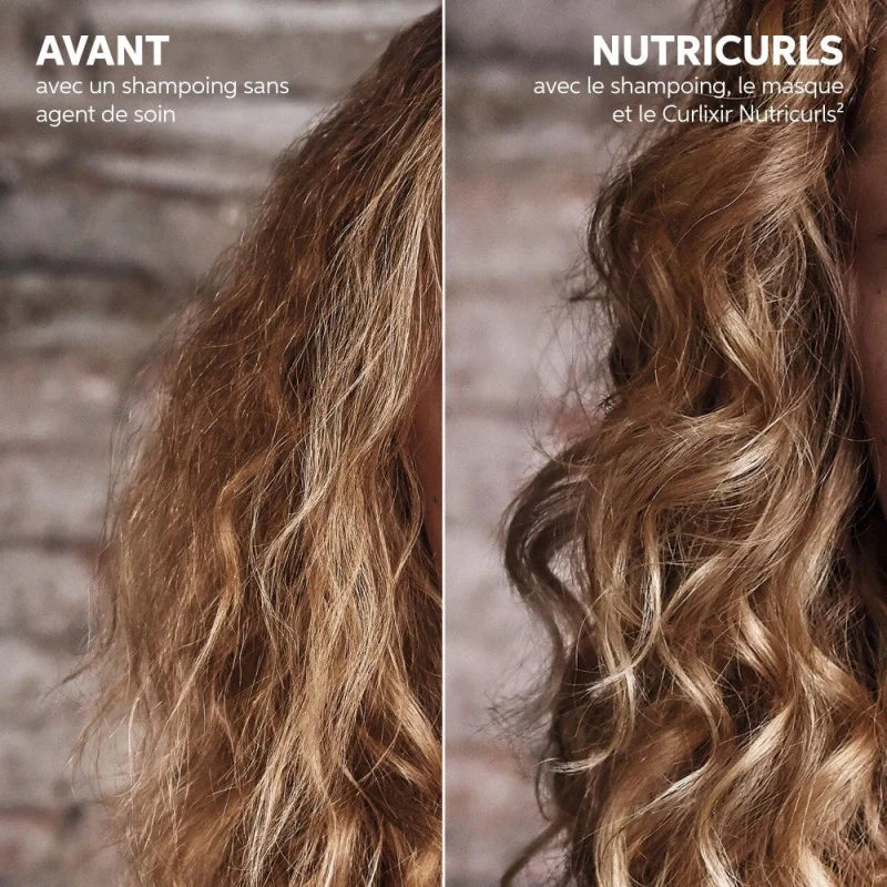 Shampooing Cheveux Ondulés Nutricurls Wella 1