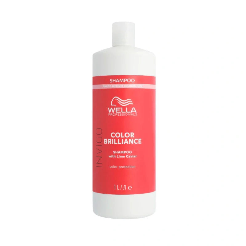 Shampooing Couleur Cheveux Fins à Moyens Invigo Color Brilliance Wella 1L